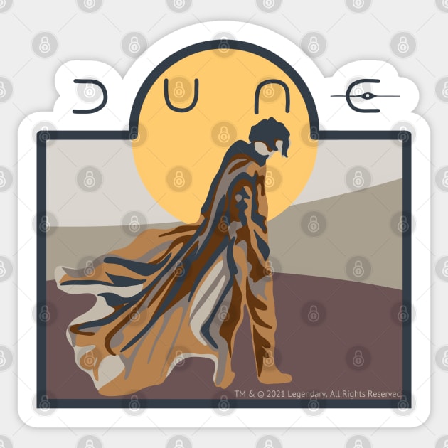 Paul Atreides - Dune Sticker by Slightly Unhinged